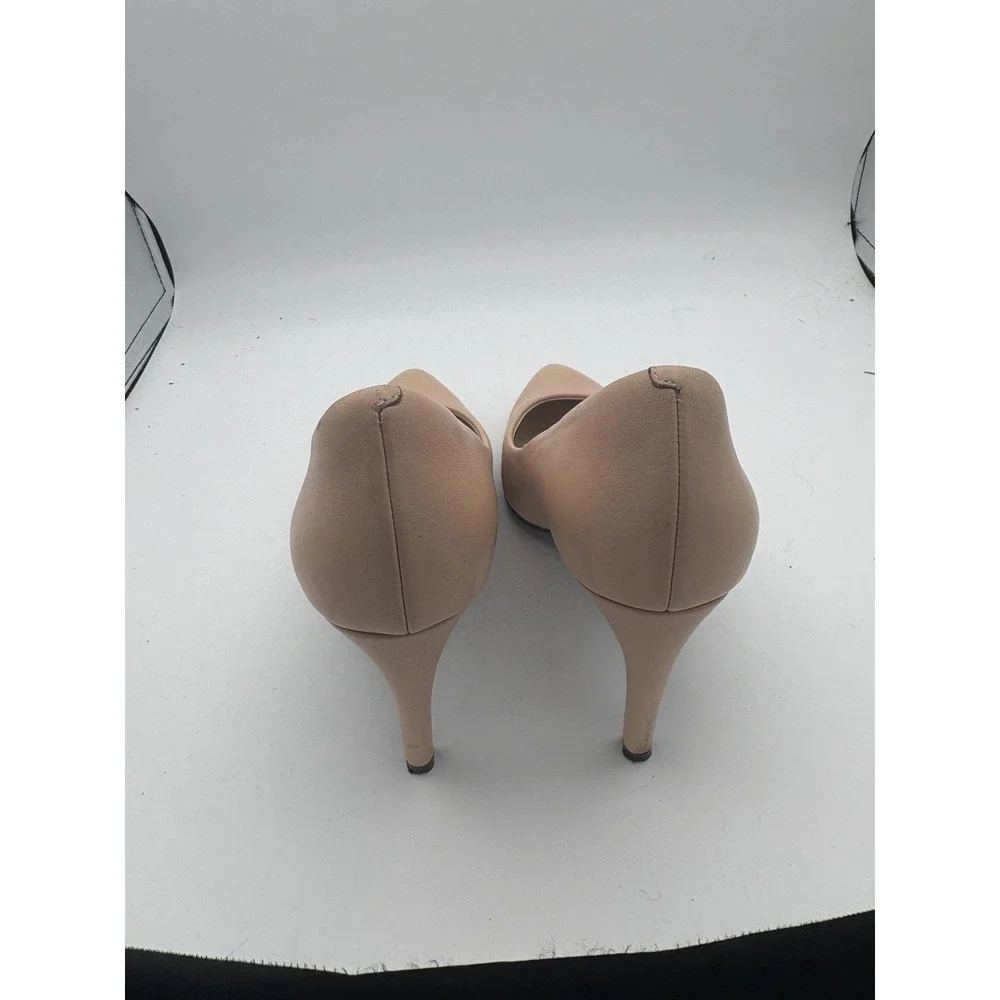 Cole Haan Shoes Womens Size 6 Beige Leather Pointed Toe‎ Dress Pumps Grand.OS